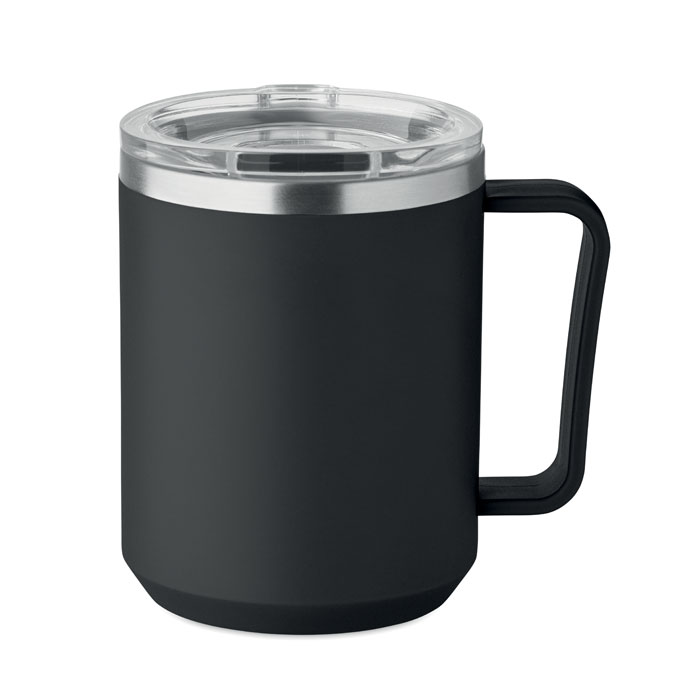 Double wall mug 400 ml with your logo