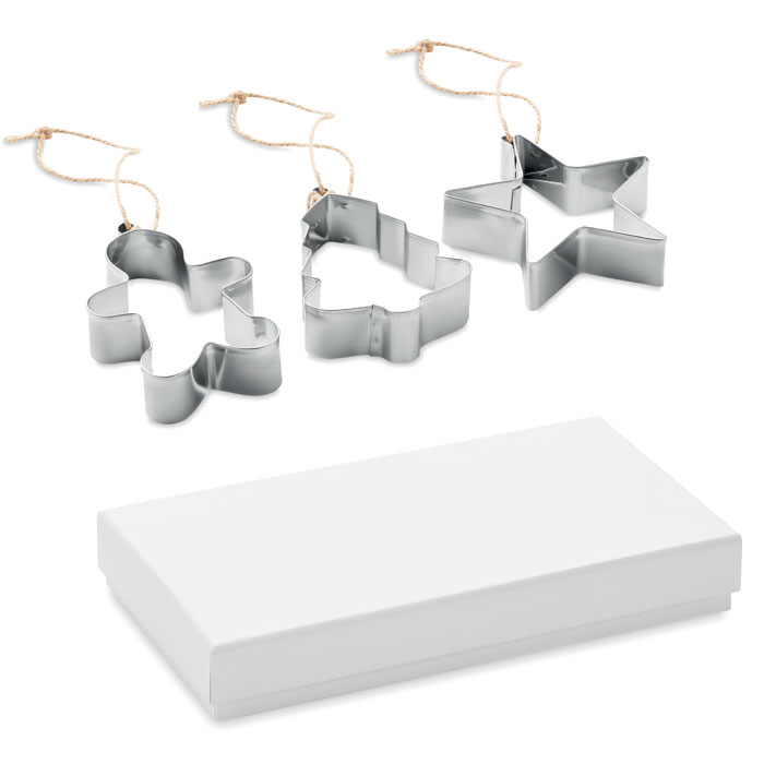 Cookie cutter ornament set with your logo