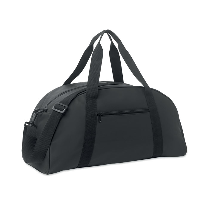 Soft PU duffle bag with logo printing