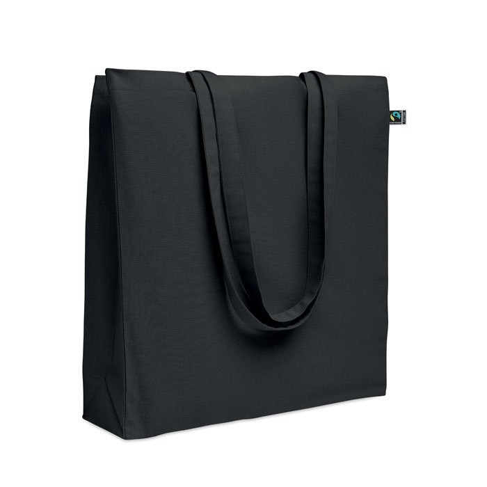 Fairtrade cotton shopping bag 180 gr/m² with your logo