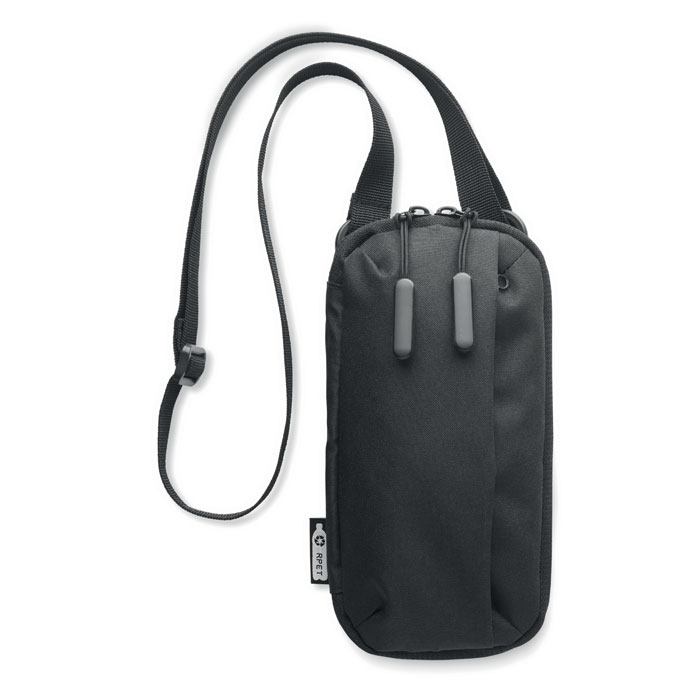 Cross body smartphone bag with logo printing