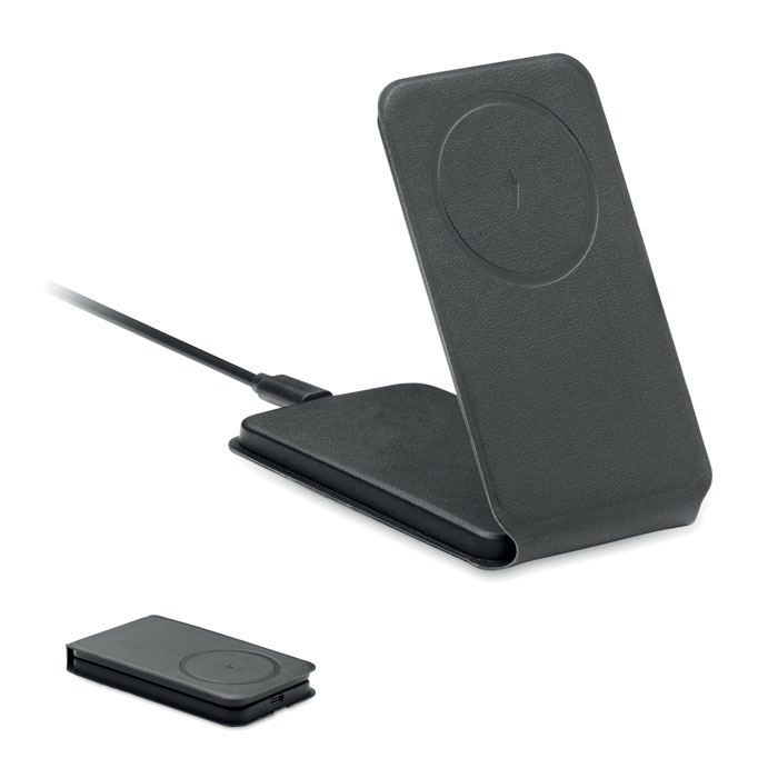 Foldable magnetic charger 15W with your logo