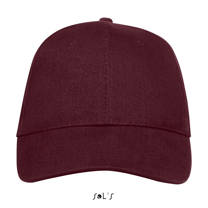 Six panel cap with logo printing