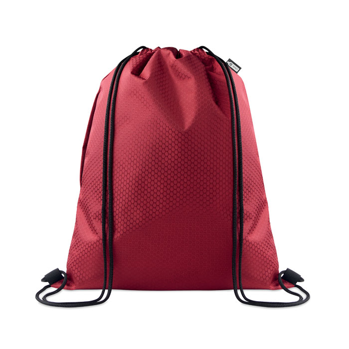 Drawstring bag in 420D RPET with your logo
