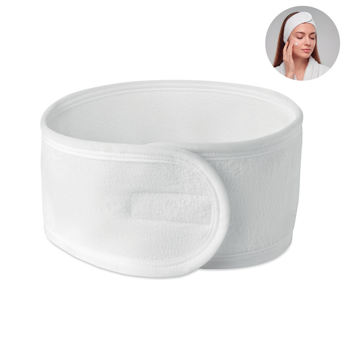 Adjustable microfibre hairband with your logo