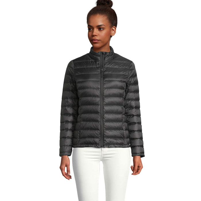 Women's lightweight down jacket with your logo
