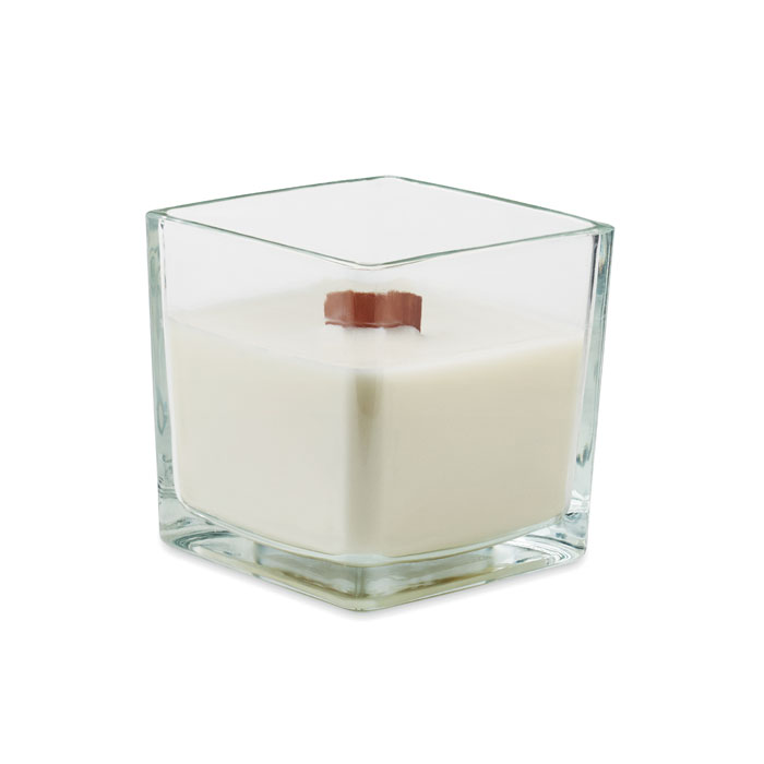 Plant-based wax candle 600 g with your logo