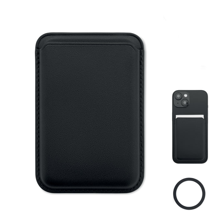 Magnetic credit card holder with your logo