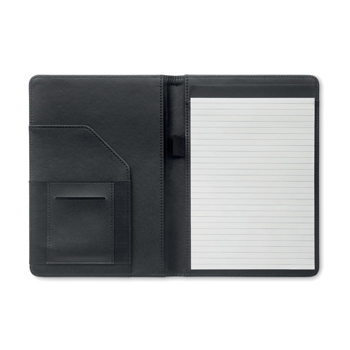 A5 portfolio 300D RPET with logo printing