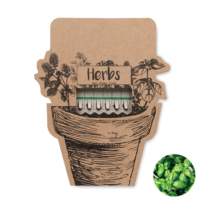 Herb Seedsticks® with your logo