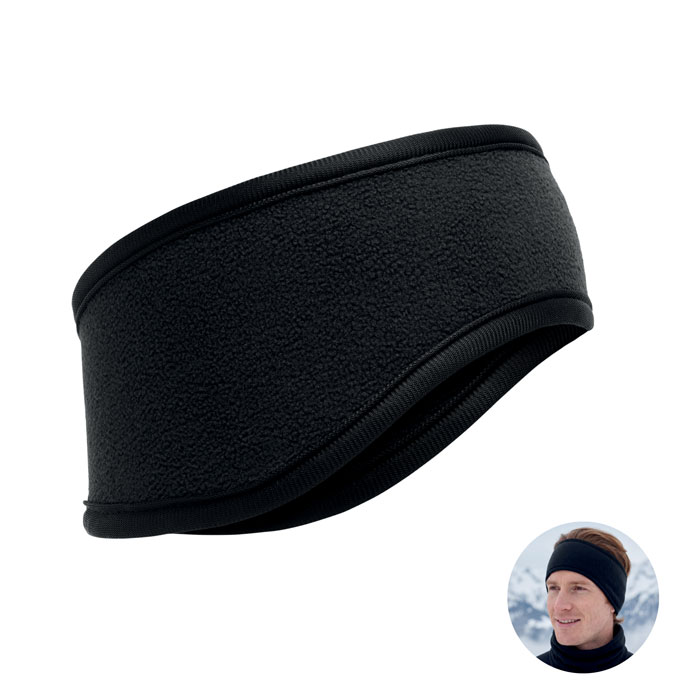 Fleece headband with your logo