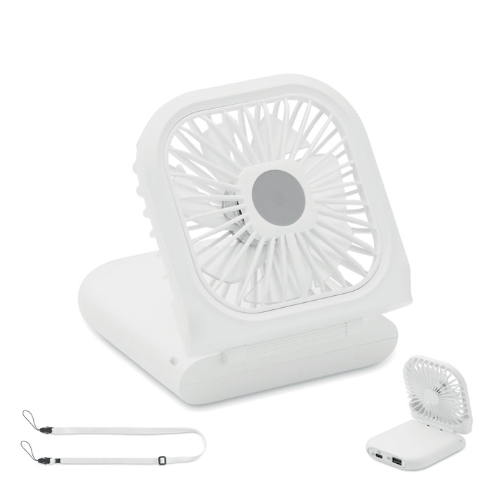 Portable foldable or desk fan with your logo