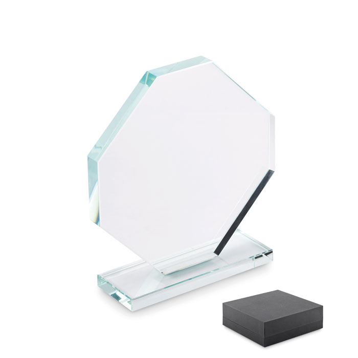 Crystal award with your logo
