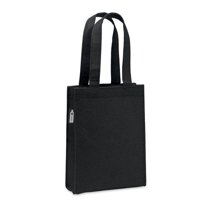 Small RPET felt gift bag with your logo