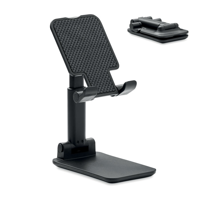 Foldable phone stand in ABS with logo printing