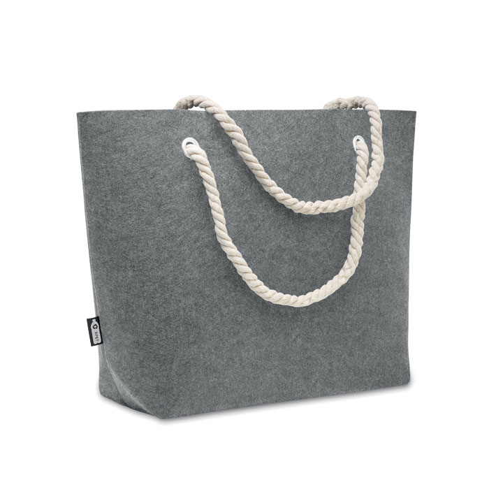 RPET felt beach bag with logo printing