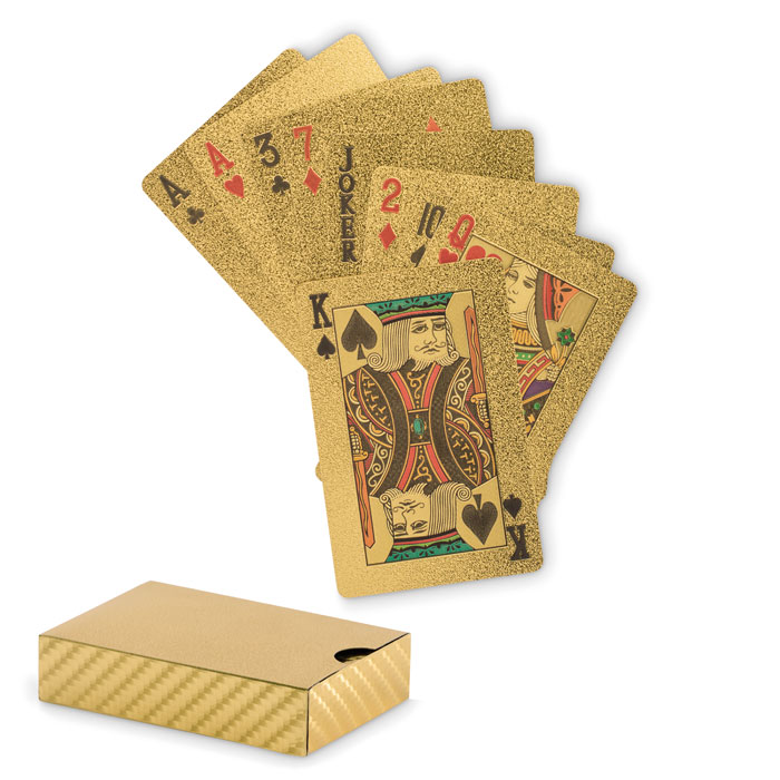 Waterproof playing cards with logo printing