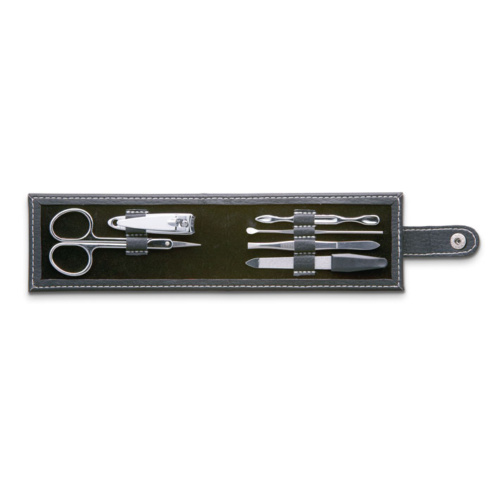 6-tool manicure set in pouch with your logo
