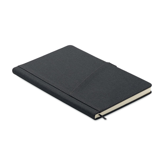 A5 PU notebook with front pocket with your logo
