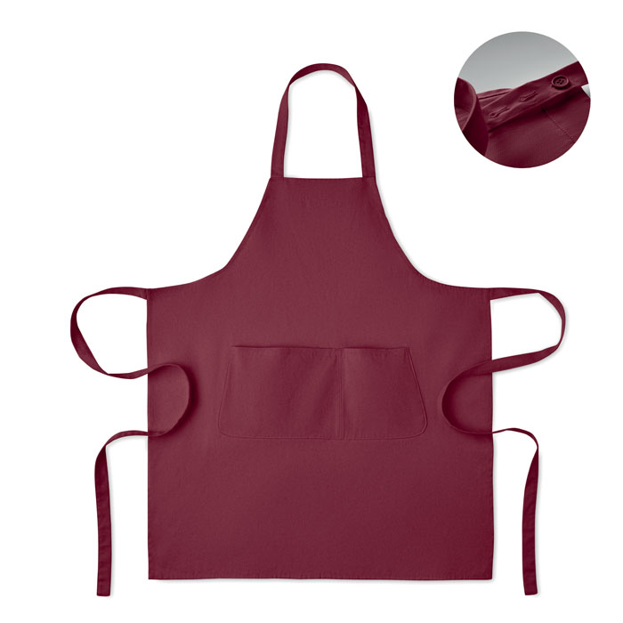 Organic cotton apron 240 gr/m² with your logo