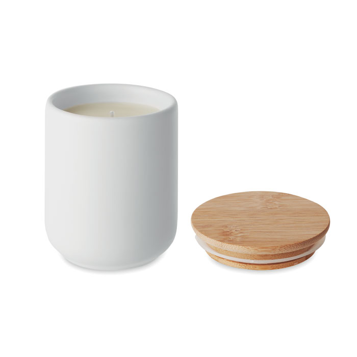 Plant-based wax candle 200 g with your logo