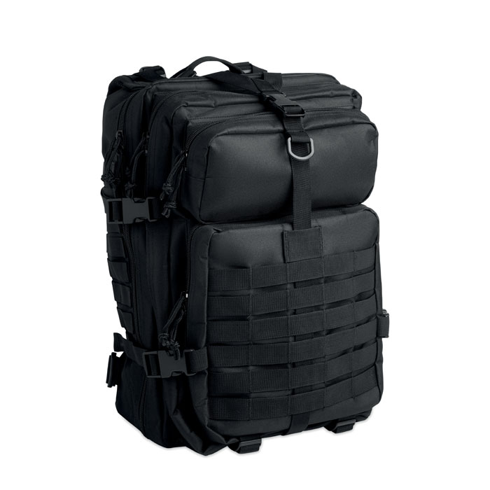 Outdoor backpack 600D RPET with logo printing