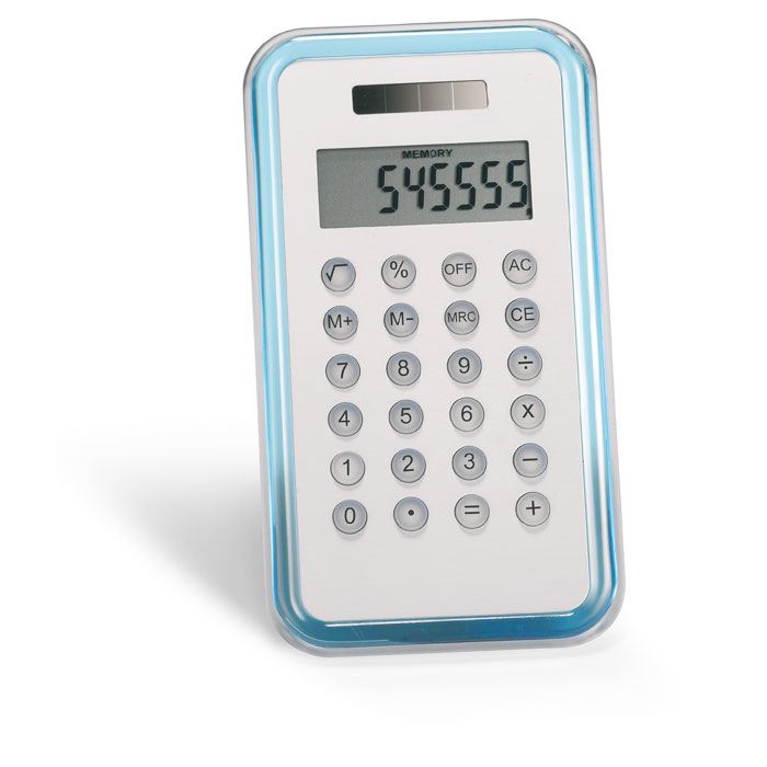 8-digit calculator with your logo