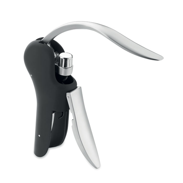 Automatic lever corkscrew with your logo