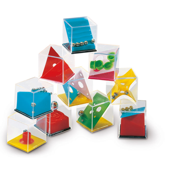 Assorted puzzle games with logo printing