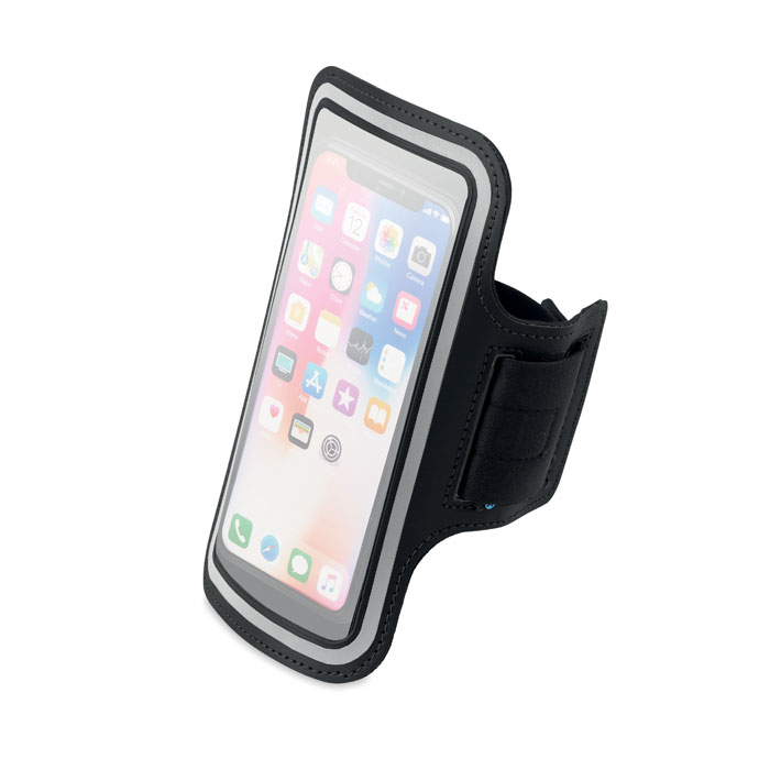 Large neoprene phone pouch with logo printing