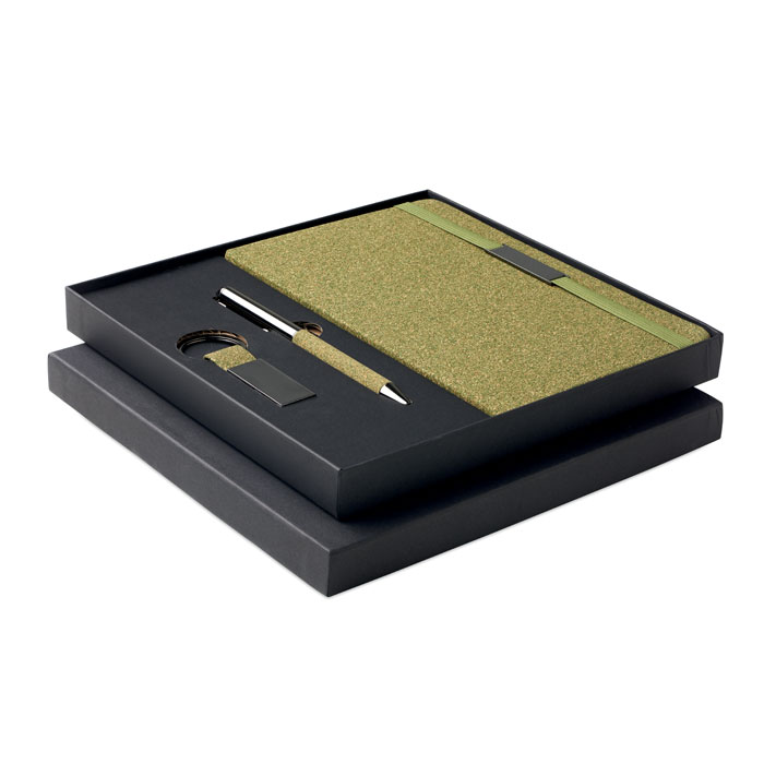 3-piece tea and cork gift set with your logo
