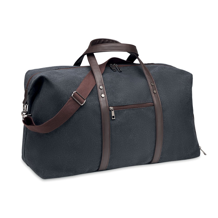 Weekend bag in canvas 450 gr/m² with logo printing