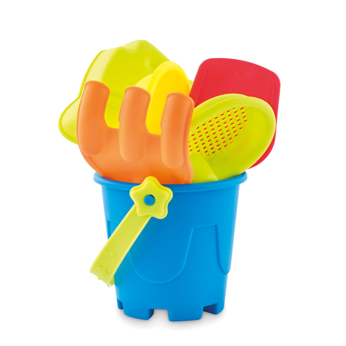 Sand bucket set with your logo