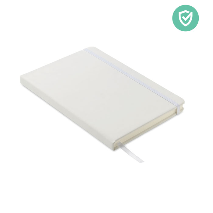 A5 antibacterial notebook with your logo