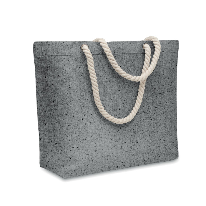 Cord handle beach bag 220 gr/m² with logo printing