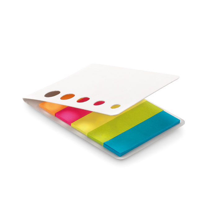 Page markers pad with logo printing