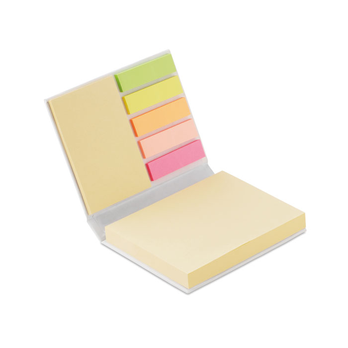 Sticky note memo pad with logo printing