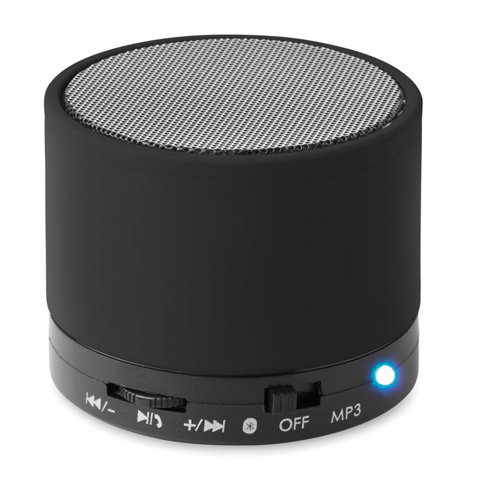 Round wireless speaker with your logo