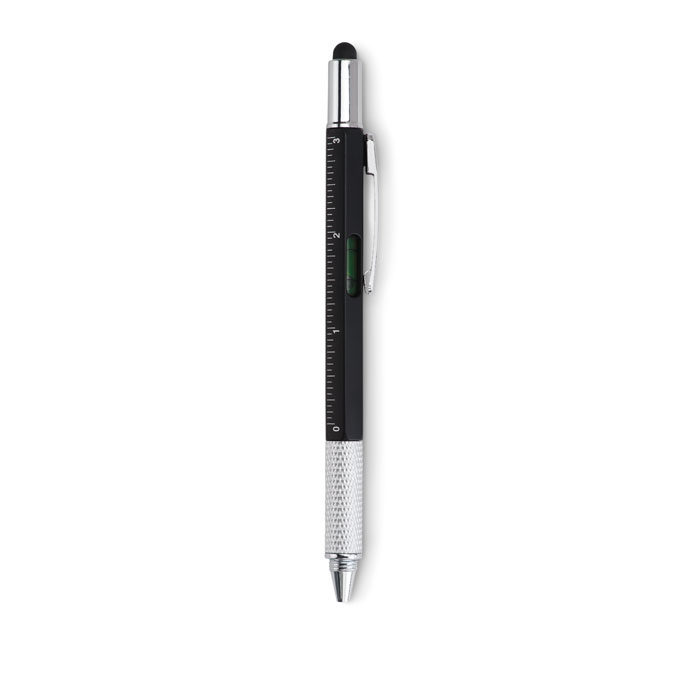 Spirit level pen with ruler with your logo