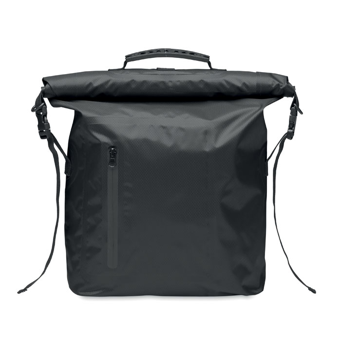 RPET waterproof rolltop bag with logo printing
