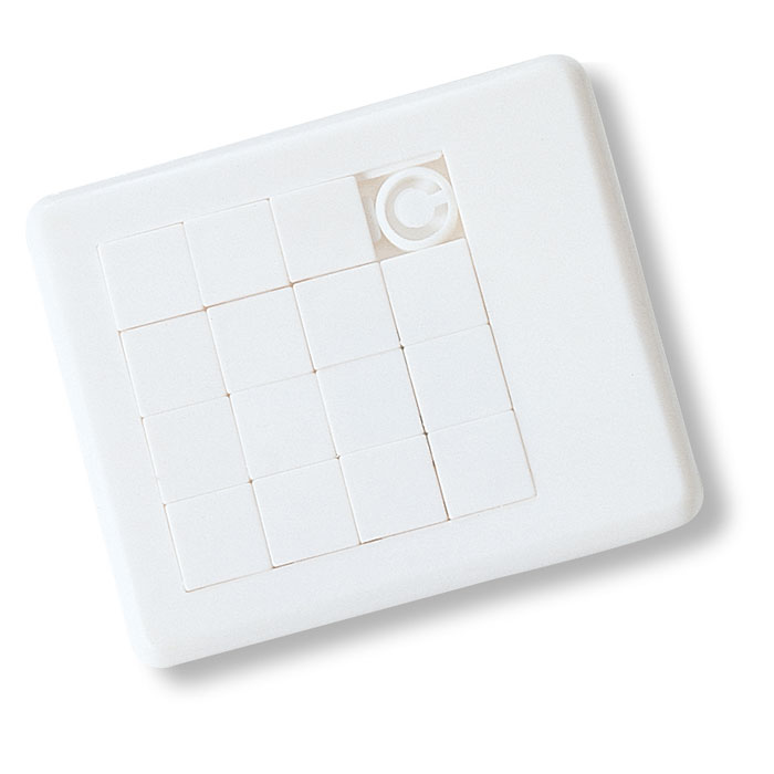 Plastic sliding game with logo printing