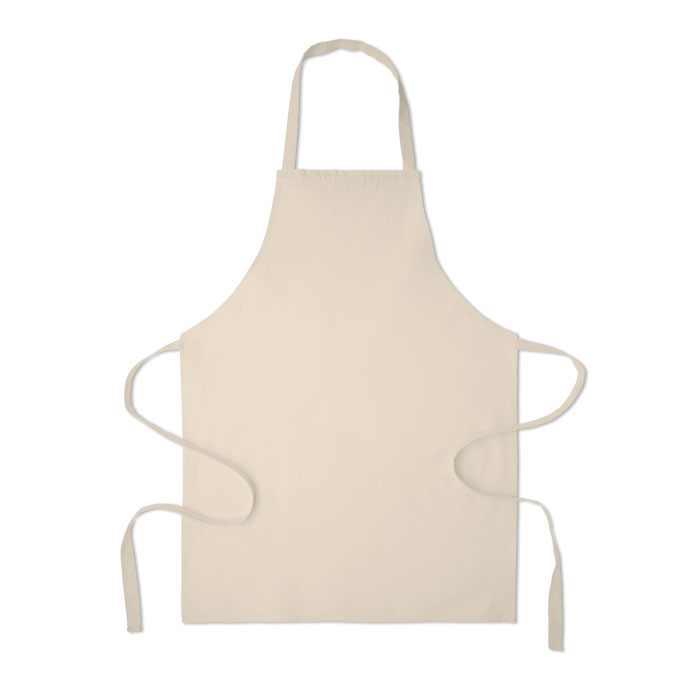 Recycled cotton apron with your logo