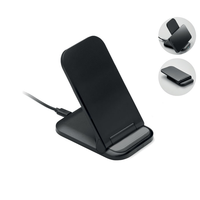 Foldable wireless charger 15W with your logo