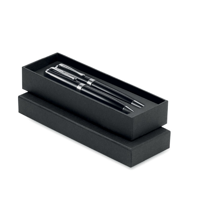 Ball pen and roller set with your logo