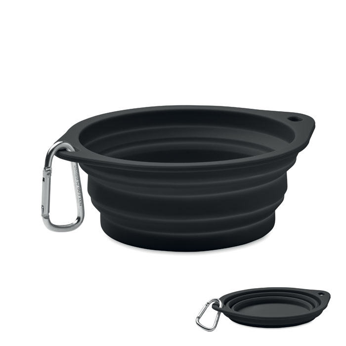 Portable pet bowl 350 ml with your logo