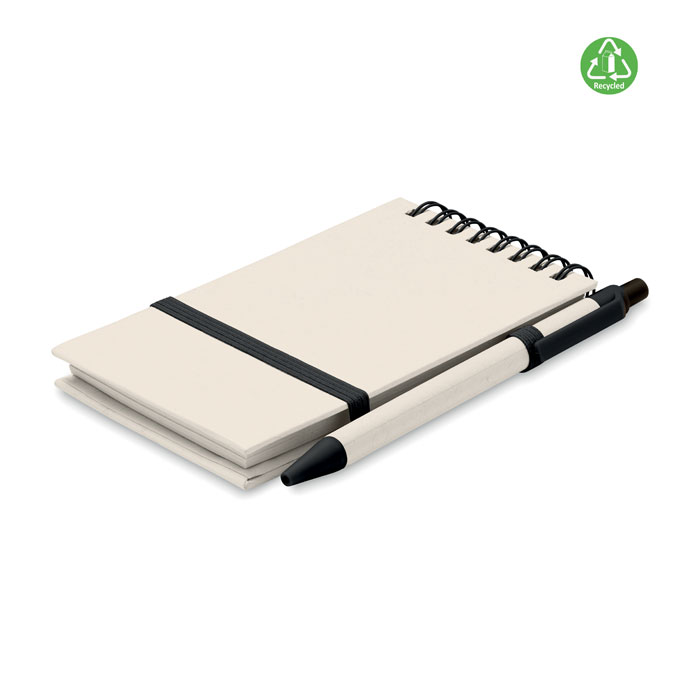 A6 milk carton notebook set with your logo