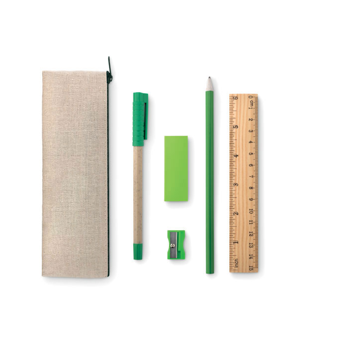 6-piece stationery set with your logo