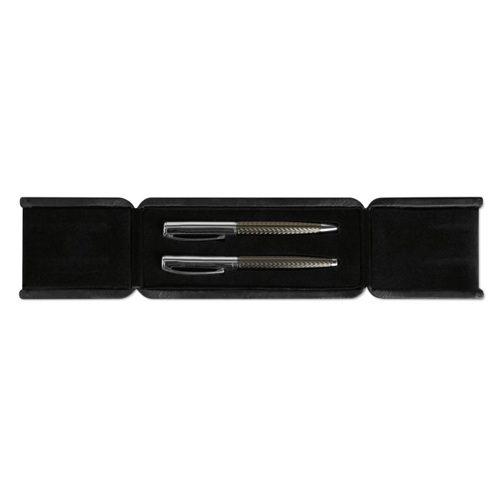 Ball pen set in box with your logo