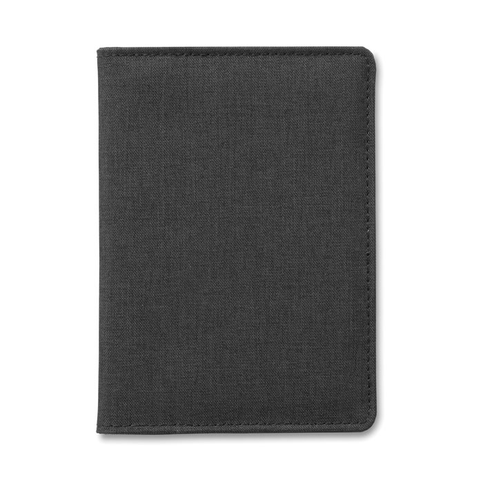Two-tone RFID passport holder with your logo
