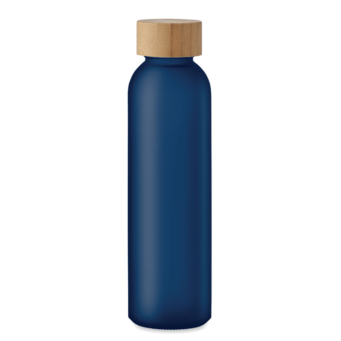 Frosted glass bottle 500 ml with your logo